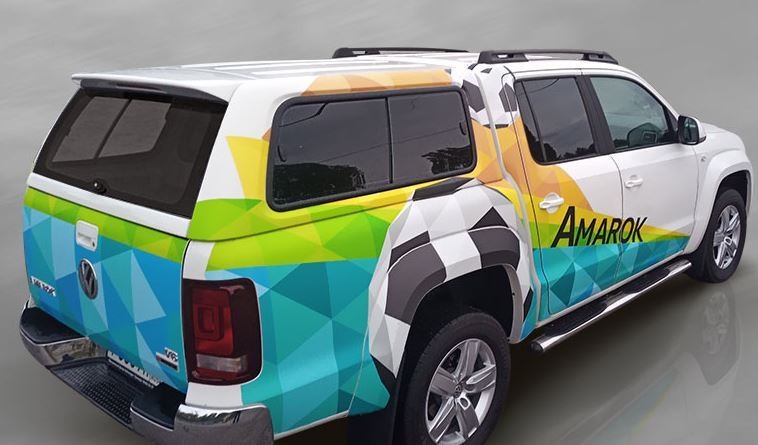 ​Рейлинги на крышу АПС серебристые для Volkswagen Amarok​ (2H) фото 4