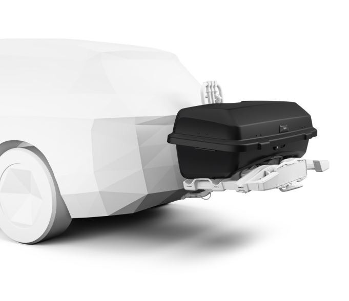 Бокс на фаркоп Thule Thule Santu для Epos и EasyFold 3/ XT фото 2