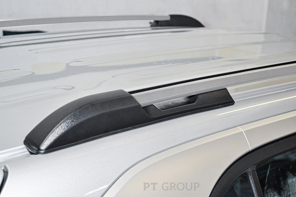 Рейлинги на крышу PT Group серебристый муар для Hyundai Creta фото 2