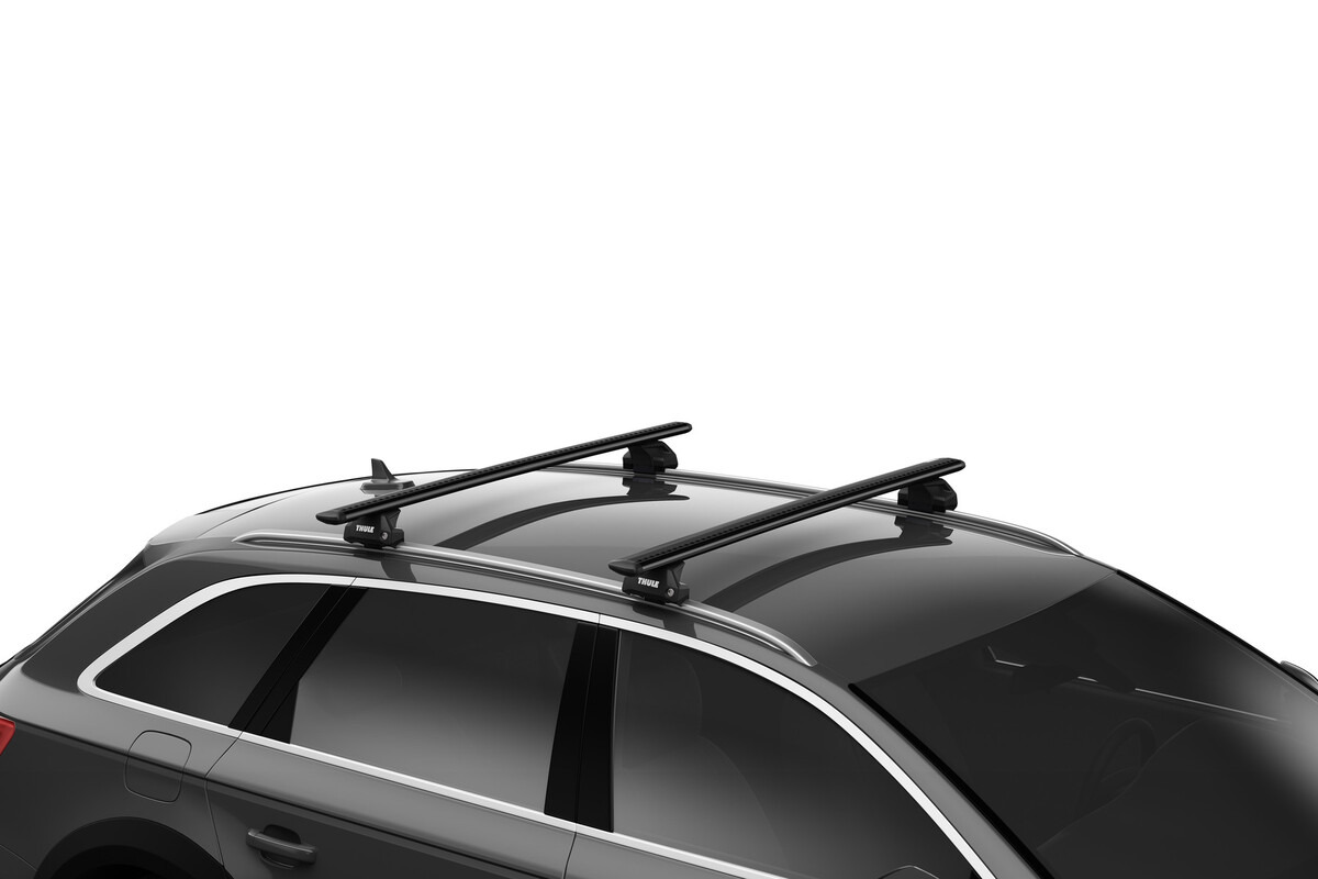 Багажник на интегрированные рейлинги Thule WingBar Black Evo фото 10