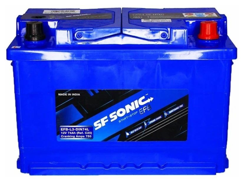 Аккумулятор SF Sonic EFB DIN74R
