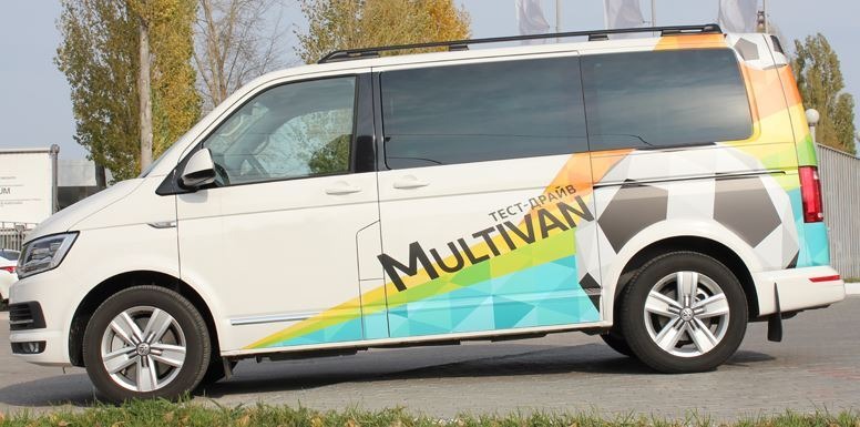 ​Рейлинги на крышу АПС серебристые для Volkswagen Multivan/Caravelle/California/Transporter  (Т5 и Т6) короткая база фото 5