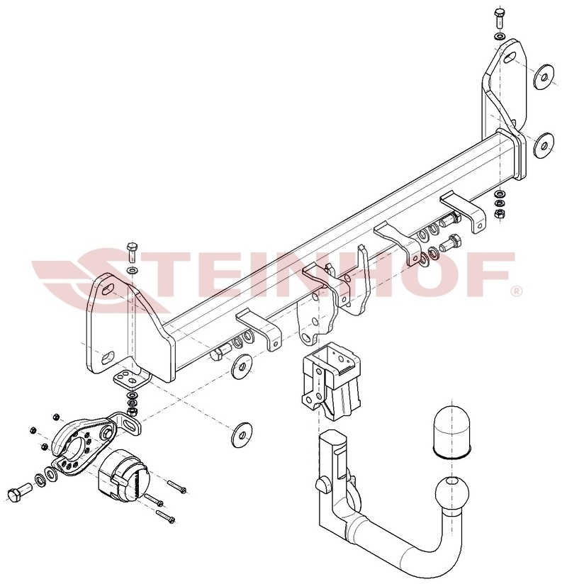 Фаркоп Steinhof для BMW X3/X4