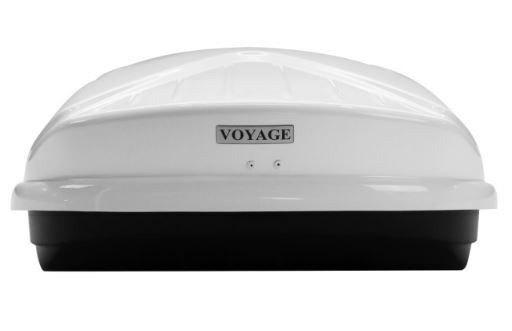 Бокс на крышу Voyage EXTReme белый глянцевый фото 10