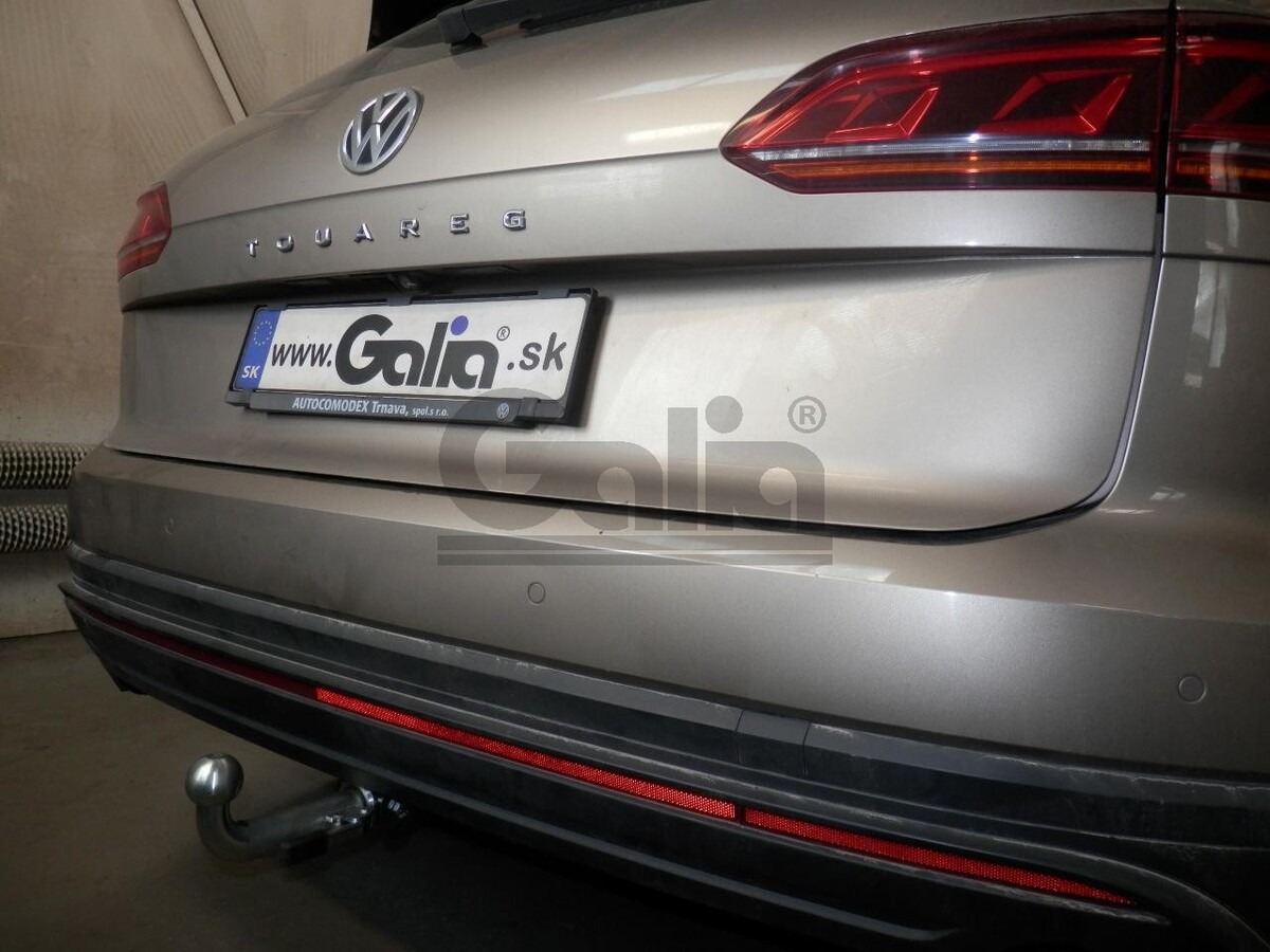 Фаркоп полностью оцинкованный Galia на Volkswagen Touareg (CR) фото 3