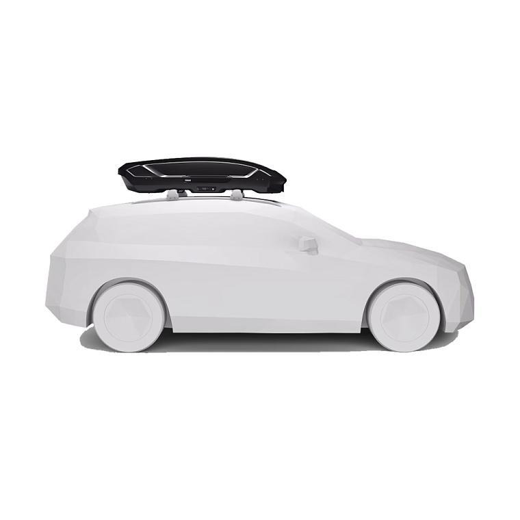 Бокс на крышу Thule Motion 3 L черный глянцевый фото 2