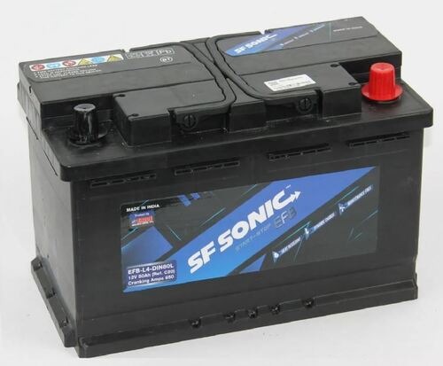 Аккумулятор SF Sonic EFB DIN80L