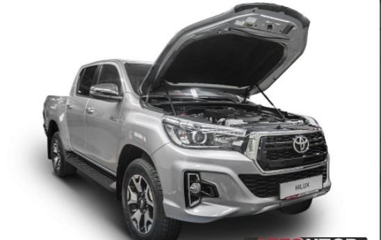 Комплект упоров капота АвтоУпор для Toyota Fortuner (AN160) и Hilux (AN120) фото 4