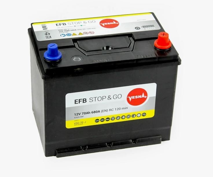 Аккумулятор Topla EFB Stop&Go TSG70J