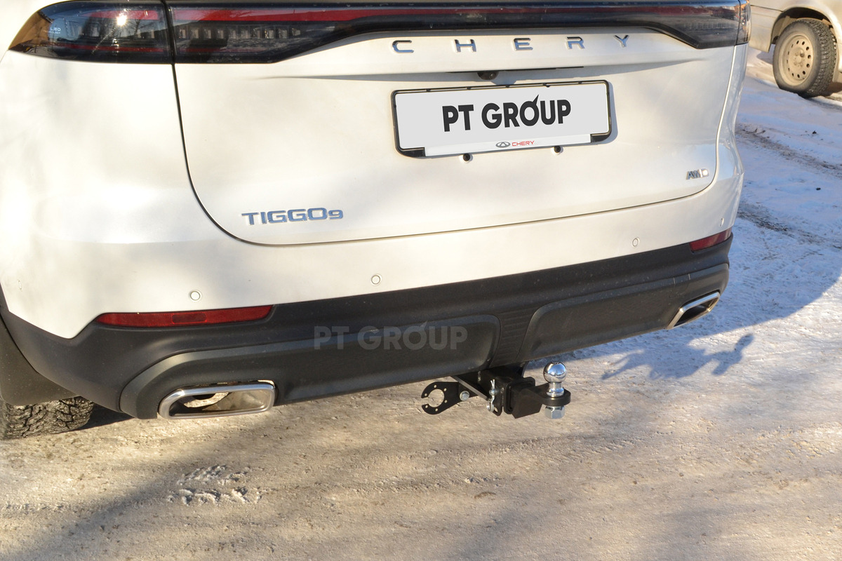 Фаркоп PT Group для Jaecoo J8 (1 поколение) и Chery Tiggo 9 (1 поколение) фото 2