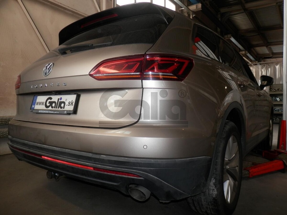 Фаркоп полностью оцинкованный Galia на Volkswagen Touareg (CR) фото 4