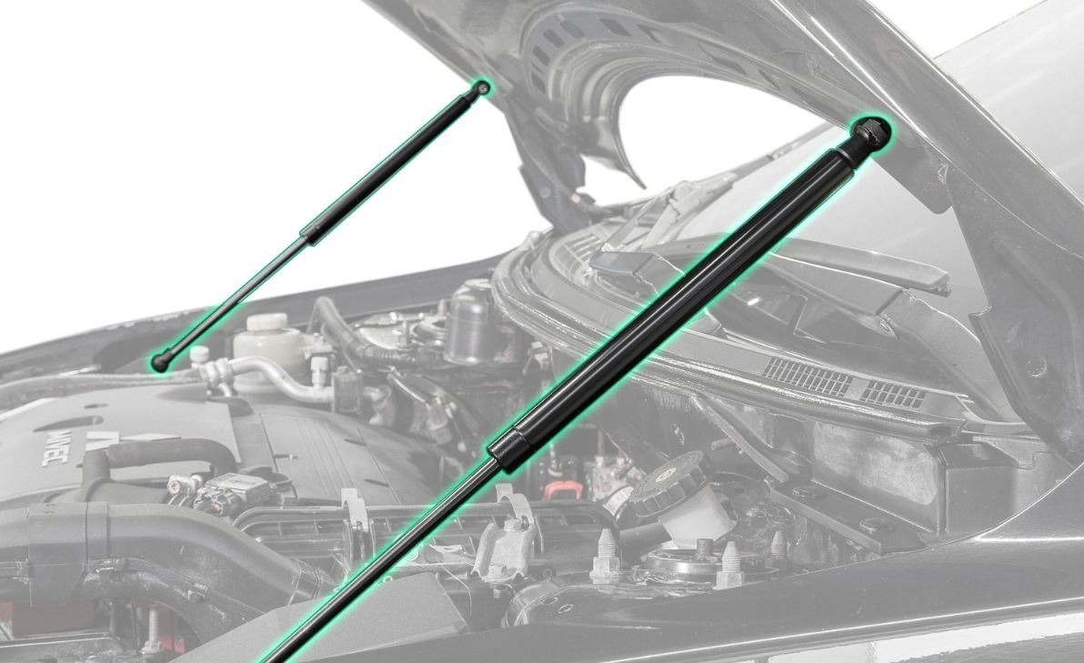 Комплект упоров капота Pneumatic на Mitsubishi Lancer X (CY) фото 2