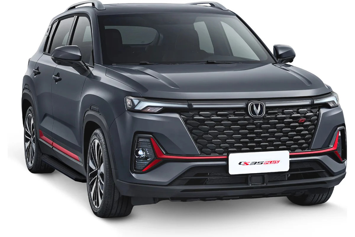 Порог-площадка Rival Premium-Black A180ALB c комплектом крепежа для Changan CS35 Plus (1 поколение) фото 3