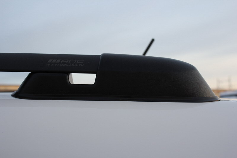 Рейлинги на крышу АПС черные для Toyota RAV4 (XA40) фото 10