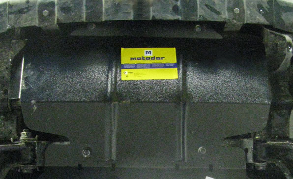 Защита стальная Мотодор для радиатора на Haval H5 и Great Wall Hover/Hover H5/Safe/Wingle 5 фото 4