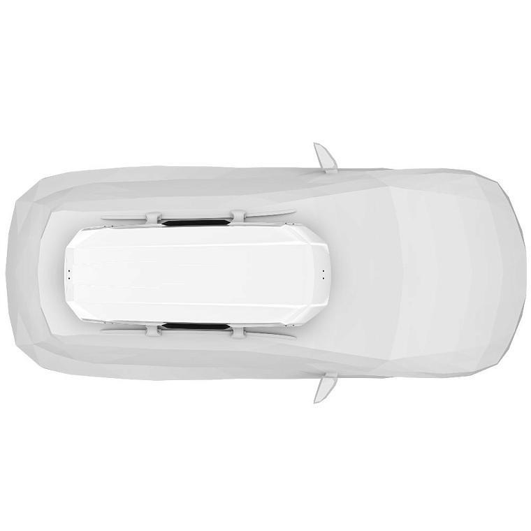 Бокс на крышу Thule Motion 3 XL Low белый глянцевый фото 3