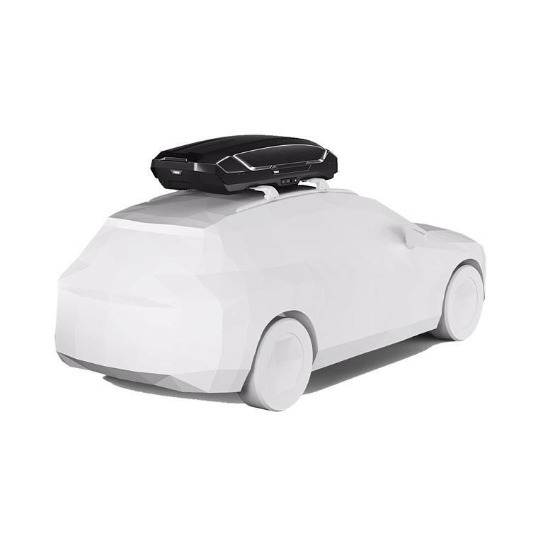 Бокс на крышу Thule Motion 3 L черный глянцевый фото 4