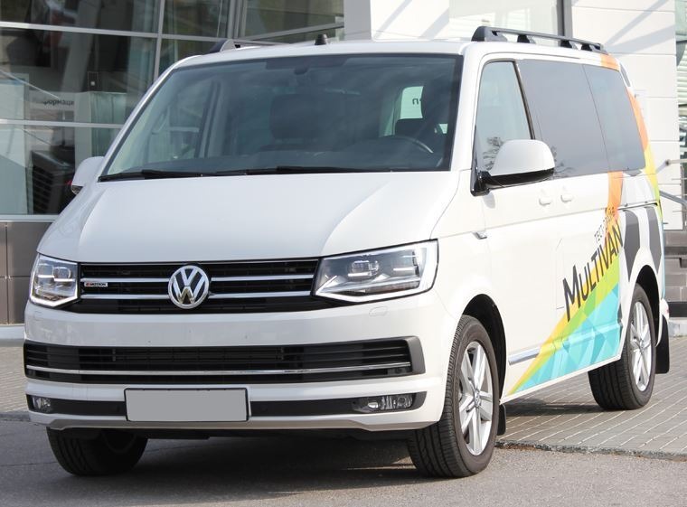 ​Рейлинги на крышу АПС серые для Volkswagen Multivan/Caravelle/California/Transporter (Т5 и Т6) короткая база фото 2