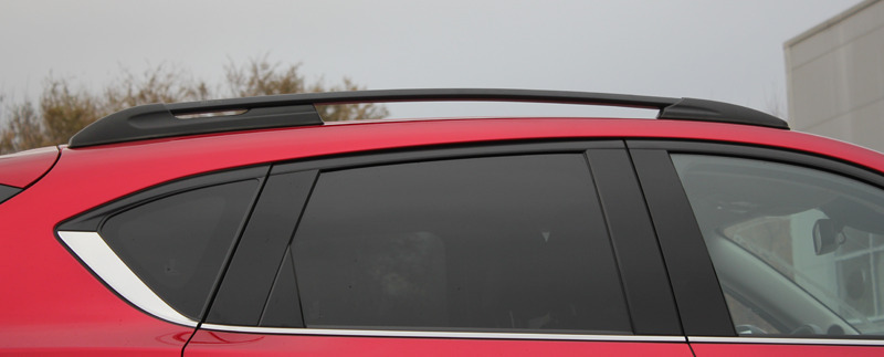 Рейлинги на крышу АПС черные для Mazda CX-5 (KF) фото 11