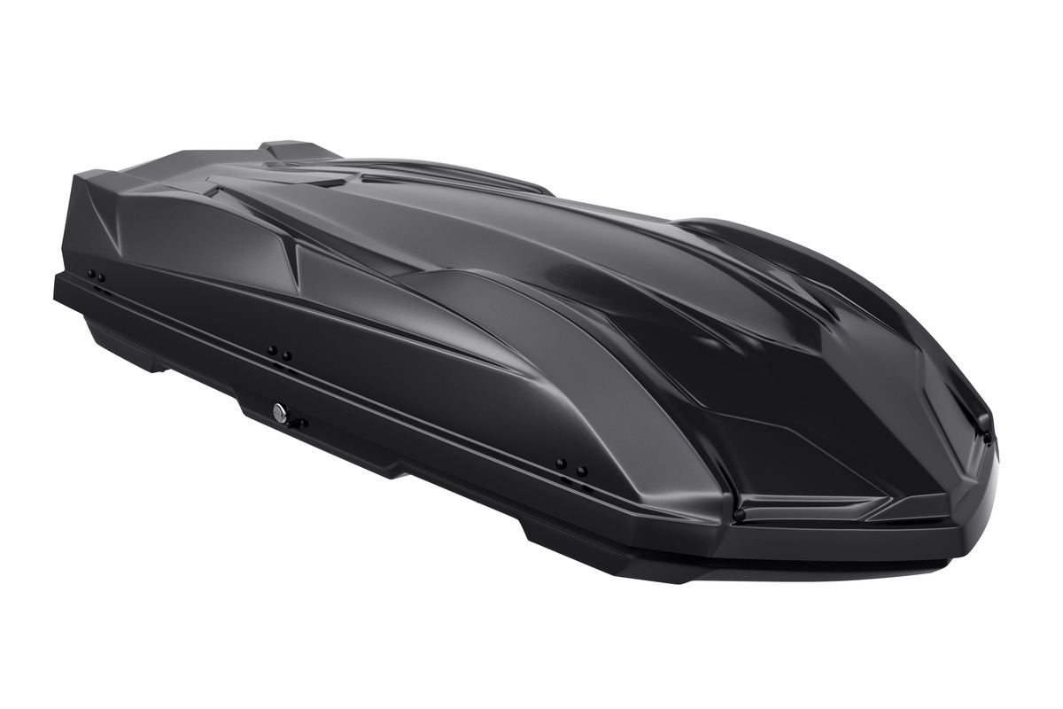 Бокс на крышу черный матовый Cybort Inception