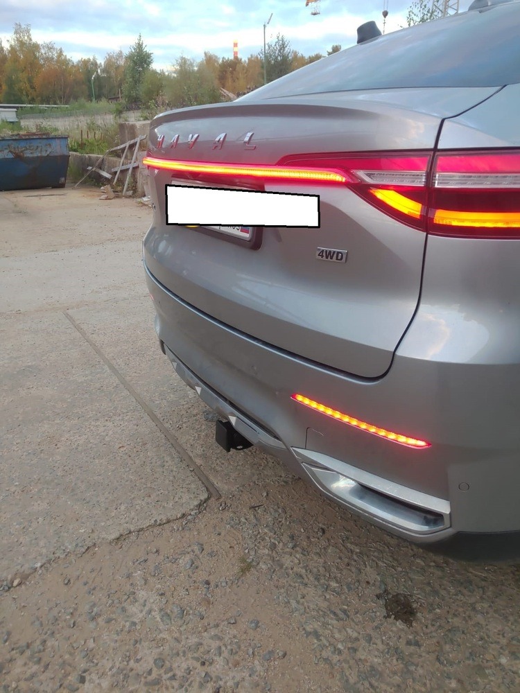 Фаркоп Бизон для Haval F7 (1 поколение)​ и F7x (1 поколение) фото 2