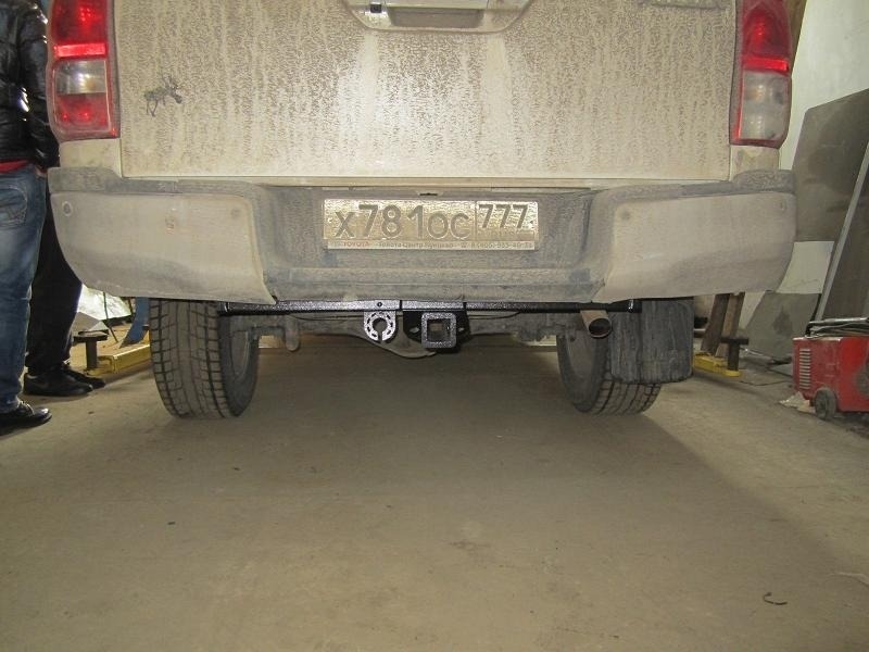 Фаркоп Бизон с антистуком для Toyota Hilux (AN120)​ JAC T6/ Т8/ T8 Pro (1 поколение) и Sollers ST6/ ST8 (1 поколение) фото 2