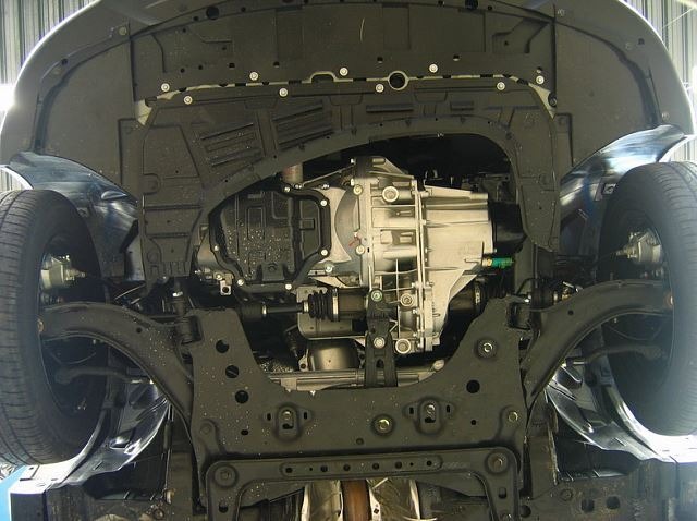 Защита АвтоСтандарт для картера двигателя, КПП для Nissan NV200 (M20) и Sentra (B17) и Nissan Tiida (C11)/ (C13)​ фото 3