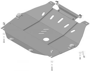 Защита стальная Мотодор для картера двигателя, КПП на Opel Mokka фото 4