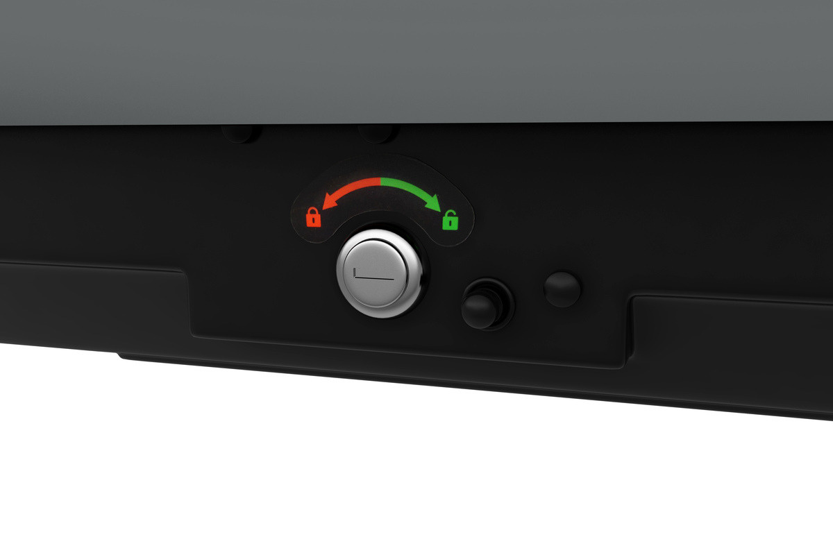 Бокс на крышу темно-серый матовый Cybort CarGO фото 10