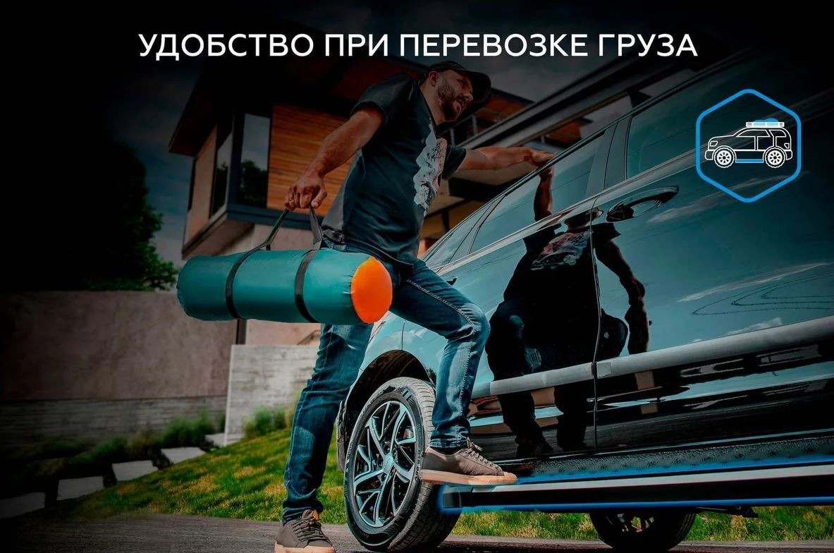 Порог-площадка Rival Black F173ALB c комплект крепежа для Kia Soul (PS рестайлинг) фото 8