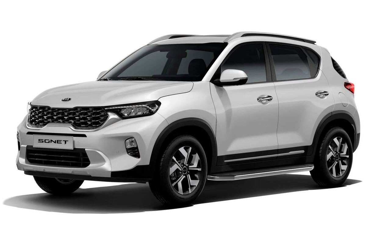 Порог-площадка Rival Premium A173ALP c комплектом крепежа для Kia Sonet (QY)​ фото 2