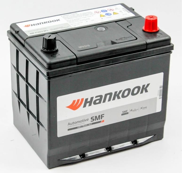 Аккумулятор Hankook 75D23L