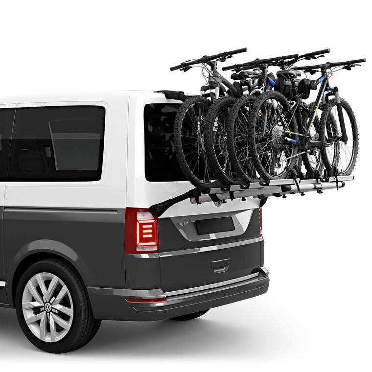 Велокрепление на заднюю дверь для двух велосипедов WanderWay 2B для Volkswagen T6 фото 4