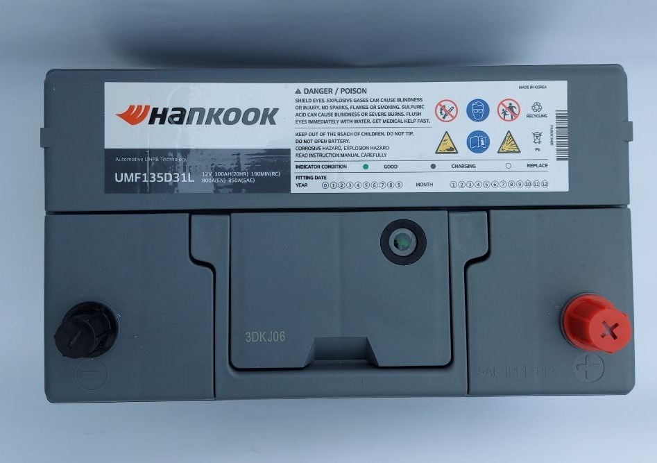 Аккумулятор Hankook 135D31L  фото 2