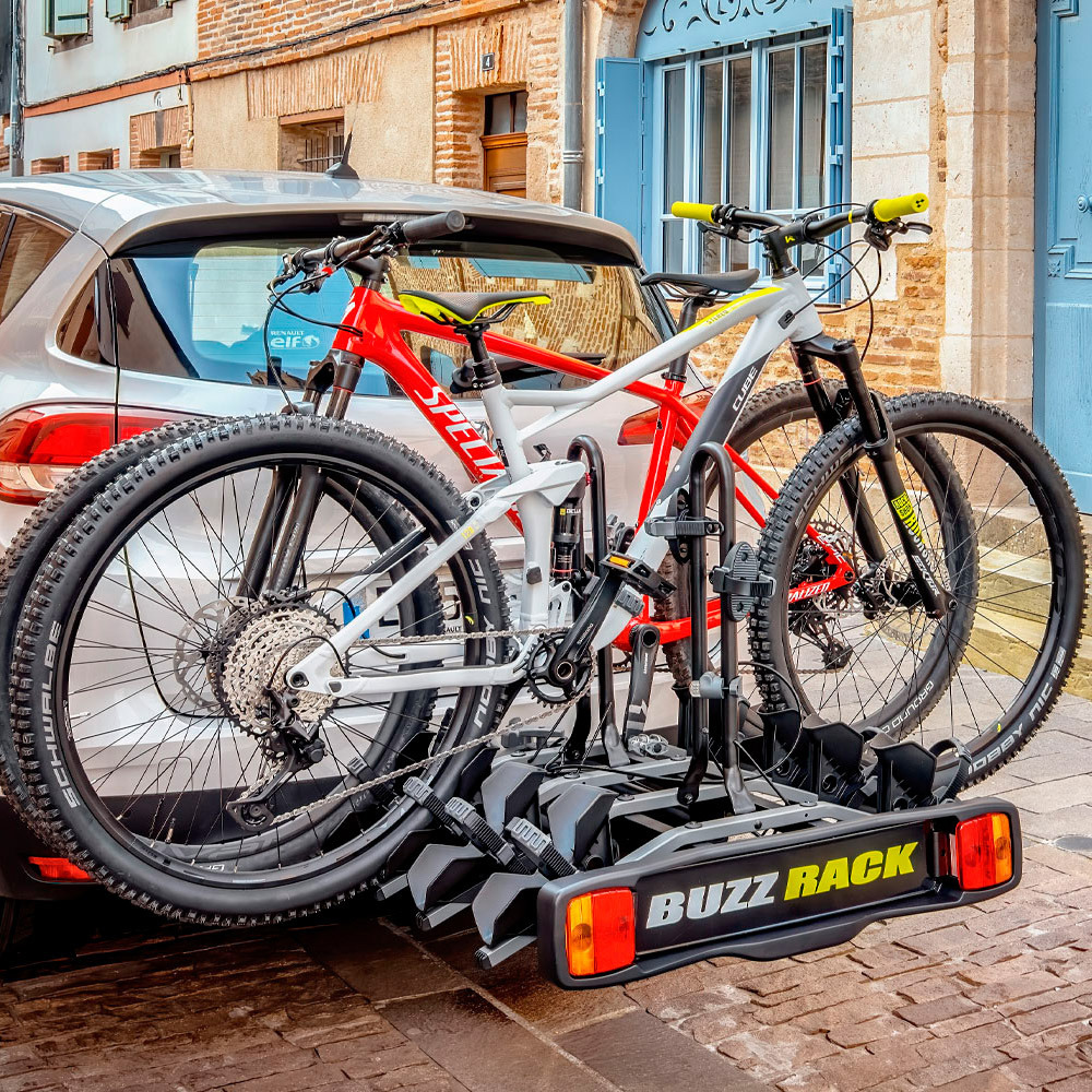 Велоплатформа для перевозки четырех велосипедов Buzzrack Buzzracer 4 фото 7