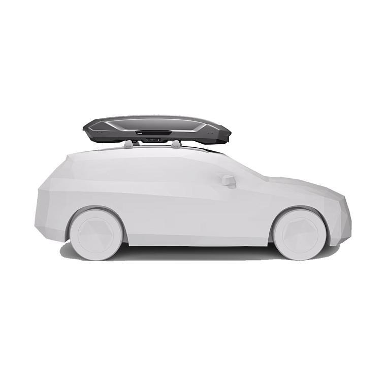 Бокс на крышу Thule Motion 3 XXL титановый глянцевый фото 2