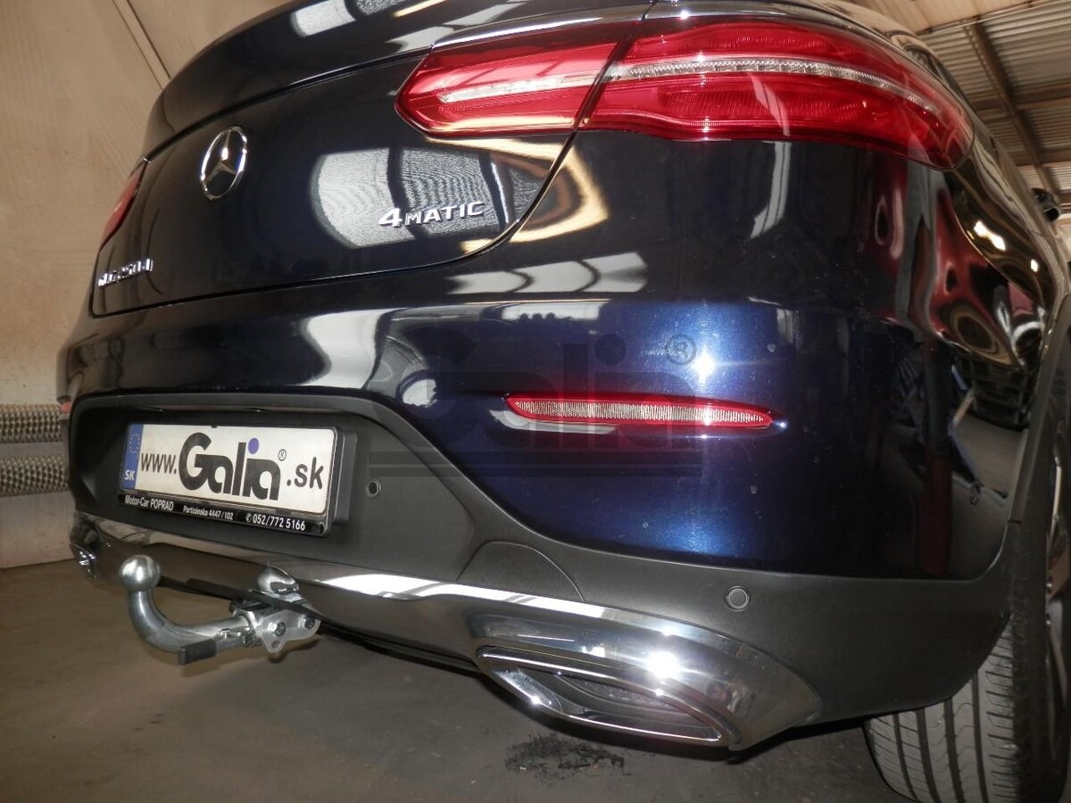 Фаркоп полностью оцинкованный Galia на Mercedes GLC-Class x253 фото 2