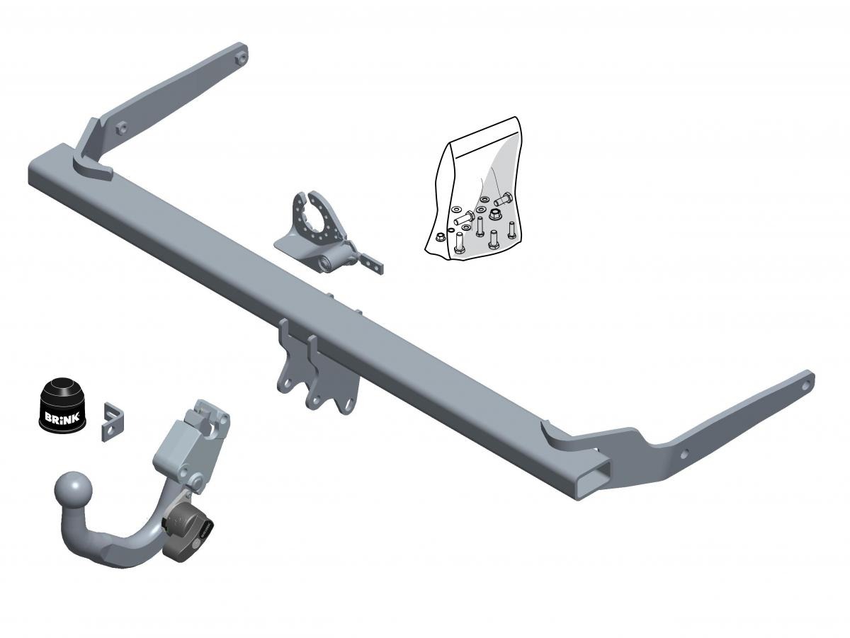 Фаркоп Brink для Volkswagen PASSAT/SKODA SUPERB фото 2