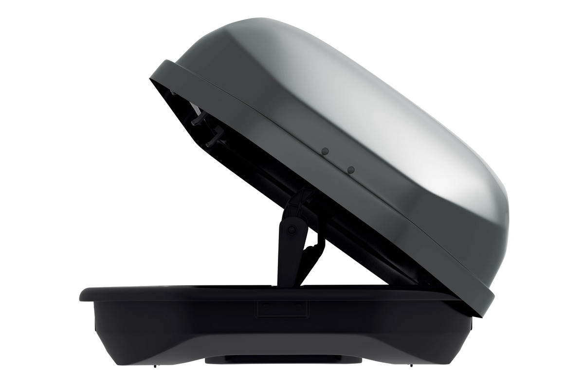 Бокс на крышу темно-серый матовый Cybort CarGO фото 7