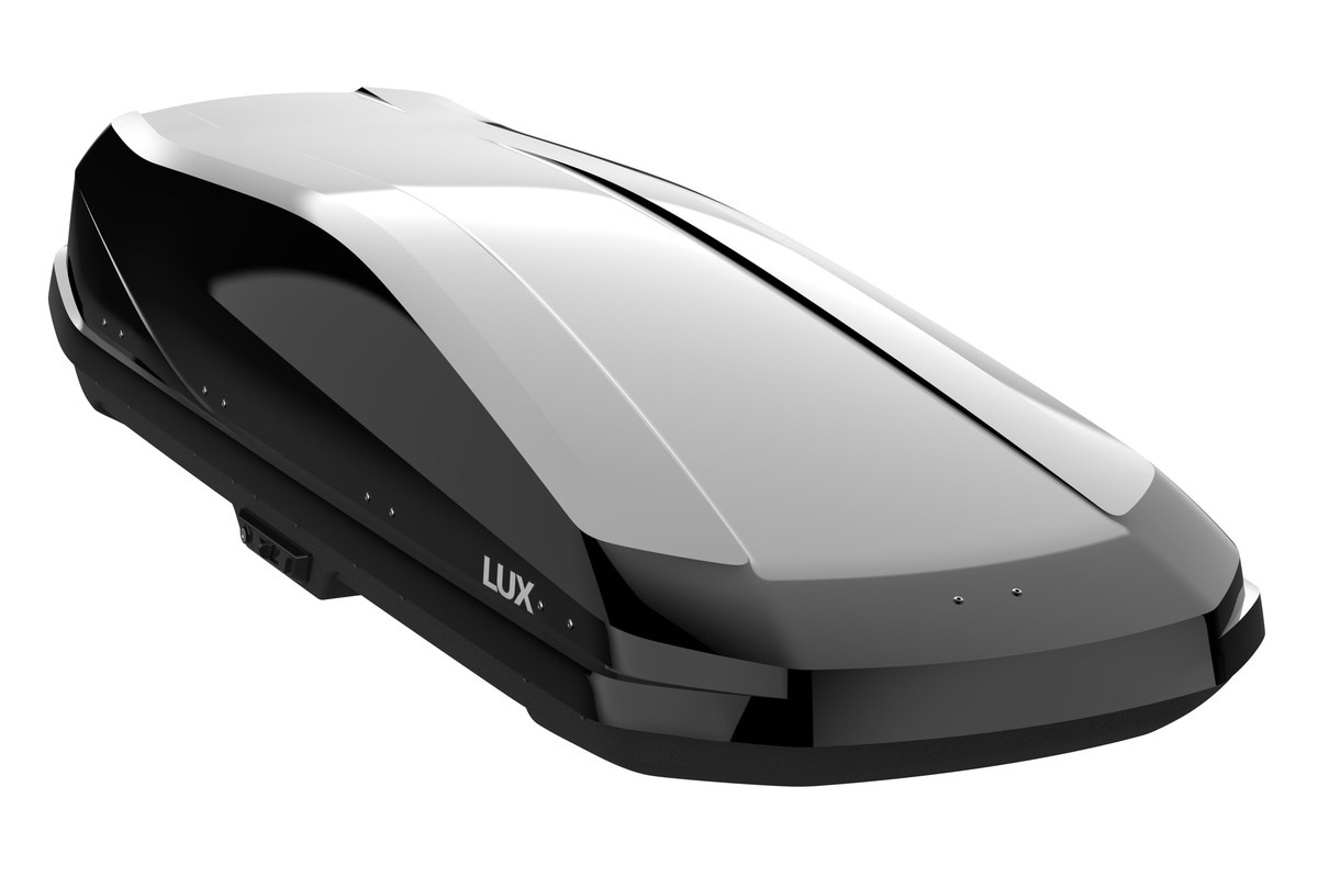Бокс на крышу черный глянцевый Lux Irbis 206
