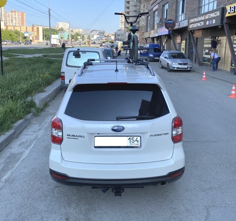 Фаркоп Бизон с антистуком на Subaru Forester (SJ/S13) и (SK/S14)​ фото 4
