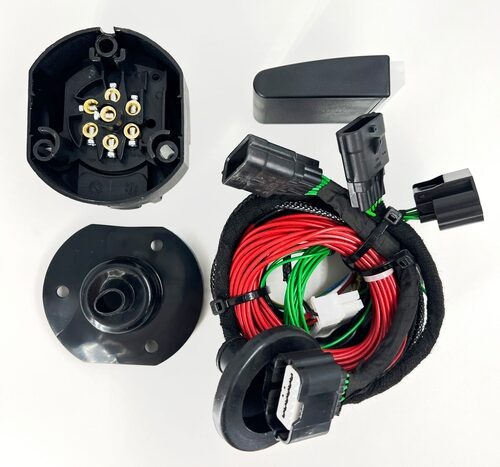 Комплект электропроводки фаркопа Koffer для Changan Hunter Plus (1 поколение) -7pin
