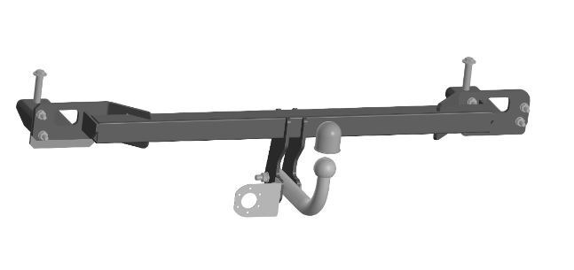 Фаркоп Oris для Lada Vesta и Vesta Cross (2180/ 2181) фото 2