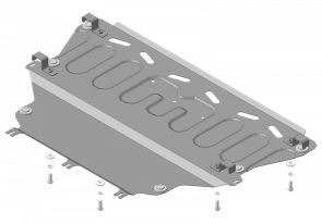Защита стальная Мотодор для картера двигателя, КПП на Ford Kuga