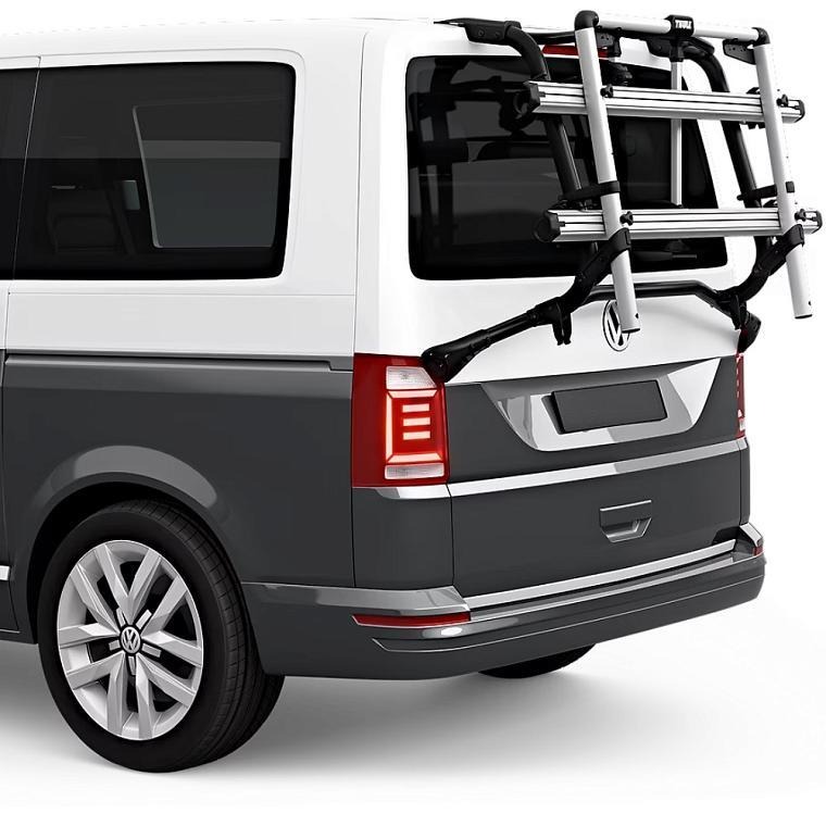 Велокрепление на заднюю дверь для двух велосипедов WanderWay 2B для Volkswagen T6 фото 5