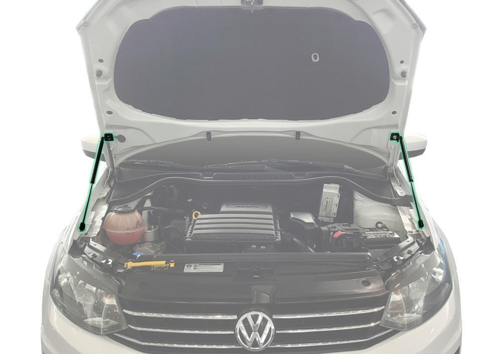Комплект упоров капота Pneumatic для Volkswagen Polo (MK5) фото 4