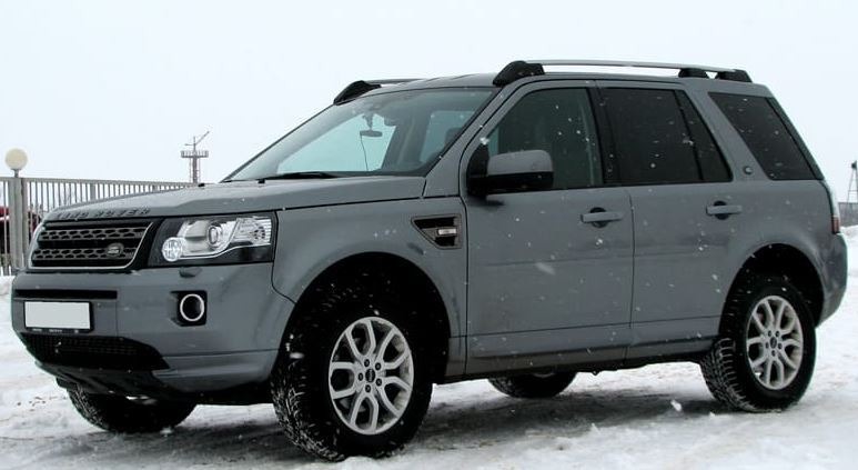 ​Рейлинги на крышу АПС черные для Land Rover Freelander (L359) фото 3