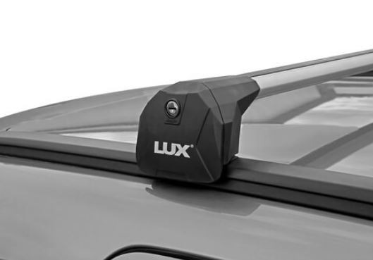 Багажник на интегрированные рейлинги LUX SCOUT с серебристыми дугами фото 3