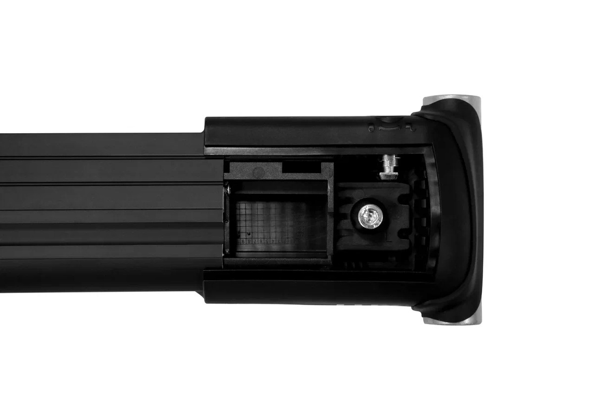 Багажник на рейлинги черный LUX Хантер L53-B фото 6