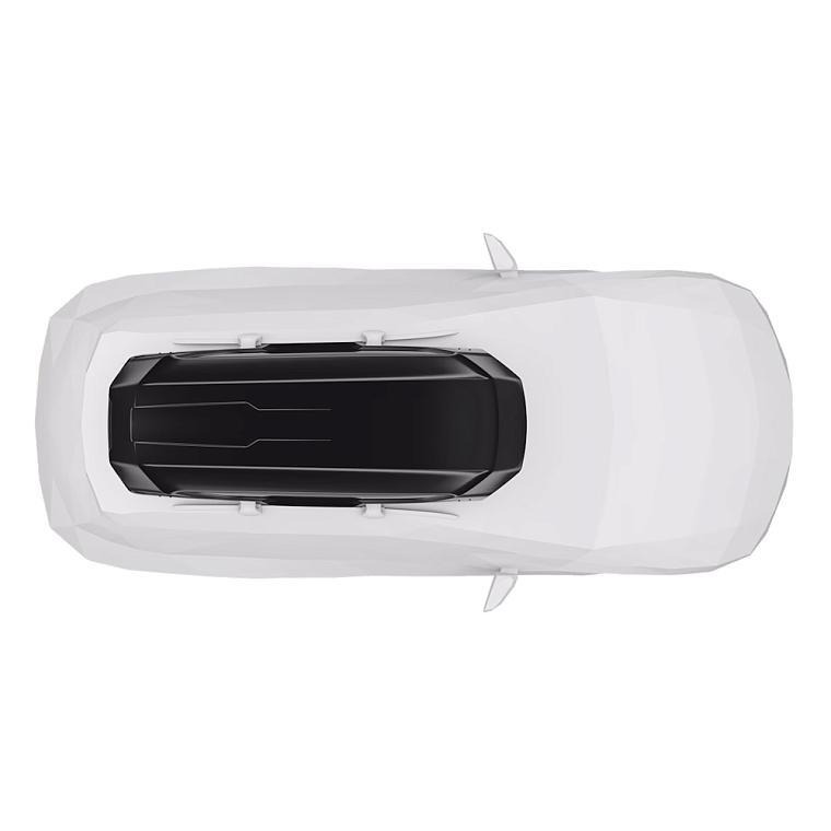 Бокс на крышу Thule Motion 3 XL Low черный глянцевый фото 3